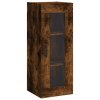 vidaXL Skříň highboard kouřový dub 34,5 x 34 x 180 cm kompozitní dřevo