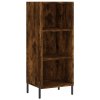 vidaXL Skříň highboard kouřový dub 34,5 x 34 x 180 cm kompozitní dřevo