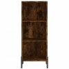 vidaXL Skříň highboard kouřový dub 34,5 x 34 x 180 cm kompozitní dřevo