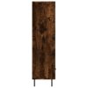 vidaXL Skříň highboard kouřový dub 69,5 x 31 x 115 cm kompozitní dřevo