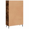 vidaXL Skříň highboard kouřový dub 69,5 x 31 x 115 cm kompozitní dřevo
