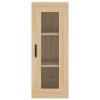 vidaXL Skříň highboard dub sonoma 34,5 x 34 x 180 cm kompozitní dřevo