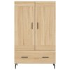 vidaXL Skříň highboard dub sonoma 69,5 x 31 x 115 cm kompozitní dřevo
