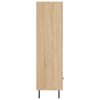 vidaXL Skříň highboard dub sonoma 69,5 x 31 x 115 cm kompozitní dřevo