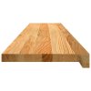 vidaXL Nášlapy na schody 2 ks světle hnědé 120x25x2 cm masivní dub