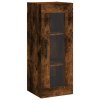 vidaXL Skříň highboard kouřový dub 34,5 x 34 x 180 cm kompozitní dřevo