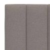 vidaXL Postel s matrací Hanko taupe 90 x 200 cm textil
