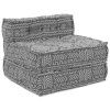 vidaXL Modulová pohovka Textil Světle šedá 70 x 70 x 56 cm