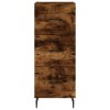 vidaXL Skříň highboard kouřový dub 34,5 x 34 x 180 cm kompozitní dřevo