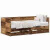 vidaXL Daybed s čelo Staré dřevo 75 x 190 cm kompozitní dřevo