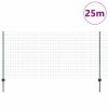vidaXL Svařovaný drátěný plot 25 x 1,2 m (Š x V) Ocel potažená PVC
