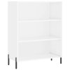 vidaXL Skříň highboard bílá 69,5 x 34 x 180 cm kompozitní dřevo