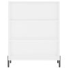 vidaXL Skříň highboard bílá 69,5 x 34 x 180 cm kompozitní dřevo