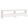 vidaXL Lavice do předsíně bílá 160 x 28 x 45 cm masivní borovice