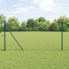 vidaXL Hexagonální oplocení 1,4 x 100 m PVC Zelená