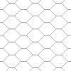 vidaXL Hexagonální oplocení Šedá 1.5 x 100 m Ocel