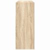 vidaXL Servírovací skříň Sonoma dub 116 x 30 x 75 cm kompozitní dřevo