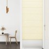 vidaXL Nástěnné panely 12 ks krémové 90 x 30 cm umělá kůže 3,24 m²