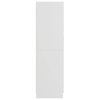 vidaXL Šatní skříň bílá 82,5 x 51,5 x 180 cm kompozitní dřevo