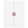 vidaXL Skříň highboard bílá 69,5 x 34 x 180 cm kompozitní dřevo