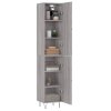vidaXL Skříň highboard šedá sonoma 34,5 x 34 x 180 cm kompozitní dřevo