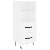 vidaXL Skříň highboard bílá 34,5 x 34 x 180 cm kompozitní dřevo