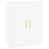 vidaXL Skříň highboard bílá 69,5 x 34 x 180 cm kompozitní dřevo