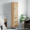vidaXL Skříň highboard dub sonoma 34,5 x 34 x 180 cm kompozitní dřevo