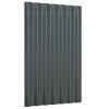 vidaXL Střešní panely 36 ks pozinkovaná ocel antracit 60 x 36 cm