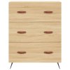 vidaXL Komoda dub sonoma 69,5 x 34 x 90 cm kompozitní dřevo