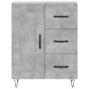vidaXL Skříň highboard betonově šedá 69,5x34x180 cm kompozitní dřevo