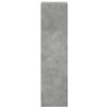 vidaXL Highboard se skleněnými dvířky betonově šedý 35 x 37 x 142 cm