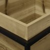 vidaXL Zahradní truhlík 100 x 40 x 50 cm impregnované borové dřevo