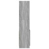 vidaXL Skříň highboard šedá sonoma 92 x 33 x 140 cm kompozitní dřevo