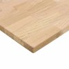 vidaXL Stolní deska neošetřené 140x50x2,5 cm dub obdélníkový