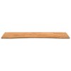 vidaXL Stolní deska světle hnědá 140x60x2,5 cm dub obdélníkový