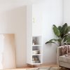 vidaXL Skříň highboard bílá 34,5 x 34 x 180 cm kompozitní dřevo