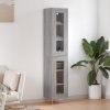vidaXL Skříň highboard šedá sonoma 34,5 x 34 x 180 cm kompozitní dřevo