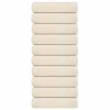 vidaXL Ručníky FROGN 10 ks krémové 100x150 cm 360 g/m²