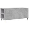 vidaXL Konferenční stolek betonově šedý 102x44,5x50cm kompozitní dřevo