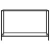 vidaXL Konzolový stolek průhledný 120 x 35 x 75 cm tvrzené sklo