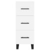 vidaXL Skříň highboard bílá 34,5 x 34 x 180 cm kompozitní dřevo