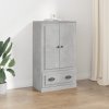 vidaXL Skříň highboard betonově šedá 60x35,5x103,5 cm kompozitní dřevo