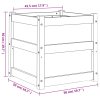 vidaXL Zahradní truhlík 50 x 50 x 50 cm impregnované borové dřevo