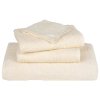 vidaXL Saunové osušky FROGN 10 ks krémové 80x200 cm 360 g/m²