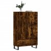 vidaXL Skříň highboard kouřový dub 69,5 x 31 x 115 cm kompozitní dřevo