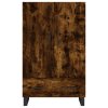 vidaXL Skříň highboard kouřový dub 69,5 x 31 x 115 cm kompozitní dřevo