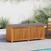 vidaXL Venkovní box na polštáře 150x50x60,5 cm masivní dřevo akácie