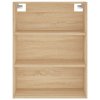 vidaXL Skříň highboard dub sonoma 69,5 x 34 x 180 cm kompozitní dřevo