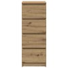 vidaXL Příborník dub artisan 37,5x35x99 cm kompozitní dřevo